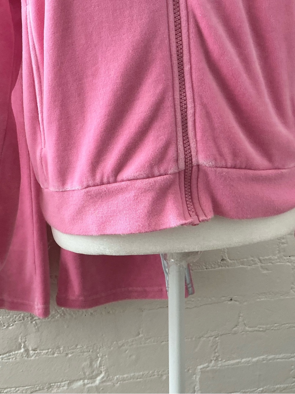 Mary Kay 2 Piece Avia Activewear Pink Velour Co-Ord Track Suit Size M Rare VTG - Picture 5 of 16